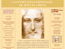 Tablet Screenshot of es.teachings-of-jesus-christ.org
