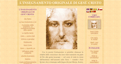 Desktop Screenshot of it.teachings-of-jesus-christ.org